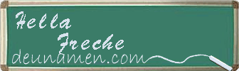Hella Freche Visitenkarte